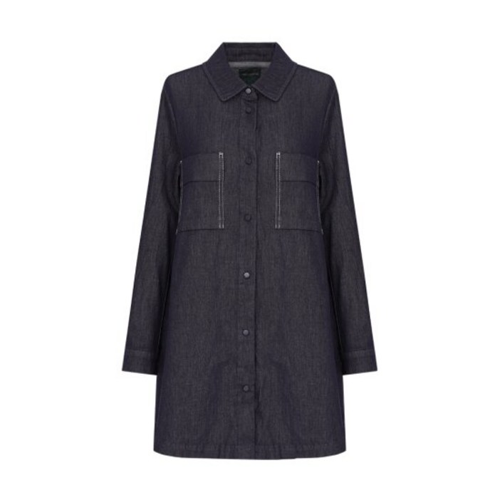 크로커다일레이디 봄 루즈핏 풀오픈 캐주얼 데님자켓 CLDSJK102 719536