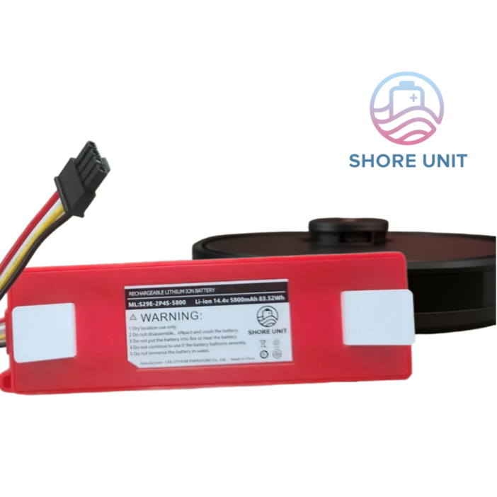 호환용 로보락 샤오미 샤오와 로봇청소기 배터리 대용량 (생산물책임보험가입), 1개, 5800mAh