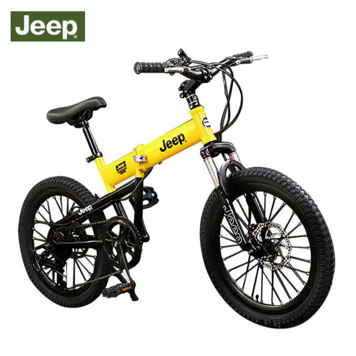 JEEP 자전거 20인치 18인치 접이식 지프 초경량 7단 변속기 모제르 산책용 나들이