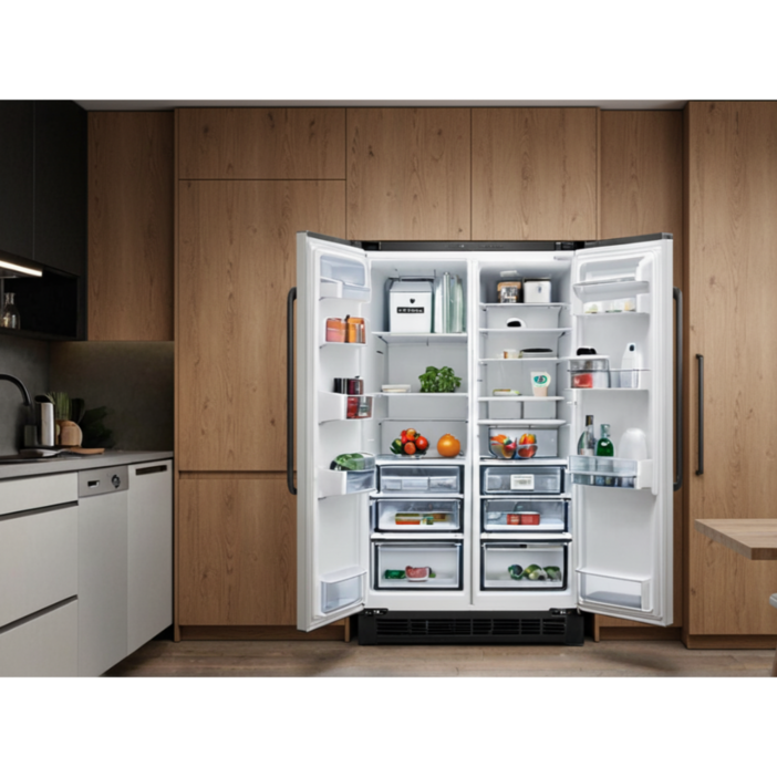 LG전자 디오스 빌트인 콤비 냉장고 냉동고 M272PR35BL 좌경첩