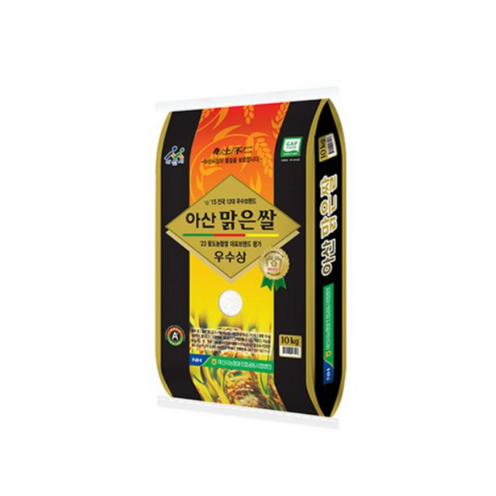 농협 GAP 인증 아산 맑은쌀 1개 10kg삼광쌀, 10kg, 1개