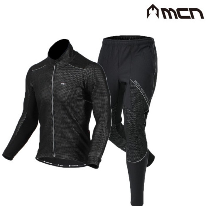 벨로라인 겨울 방풍방한자켓노패드팬츠슬림핏 블랙 6017