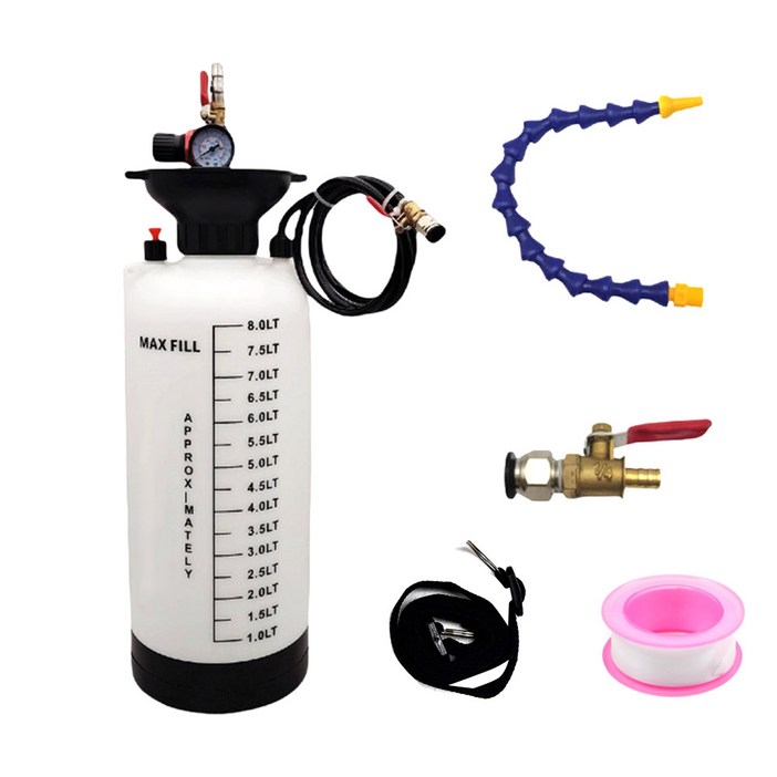 차량용 수동 오일주입기 기어 미션오일 8L