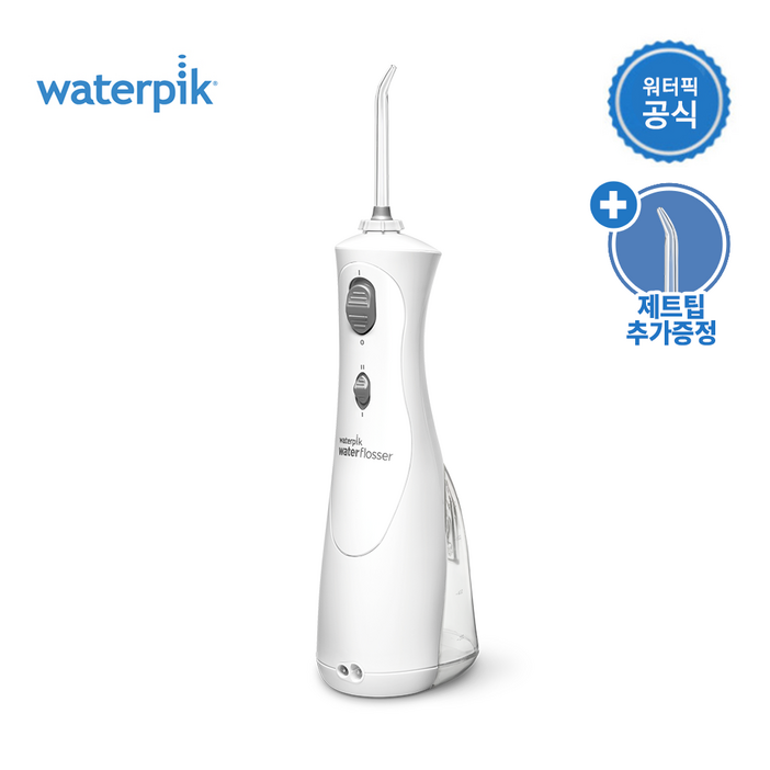 워터픽 WP-450K 휴대용 구강세정기 무선 코드레스 + 기본제트팁 추가 증정 E