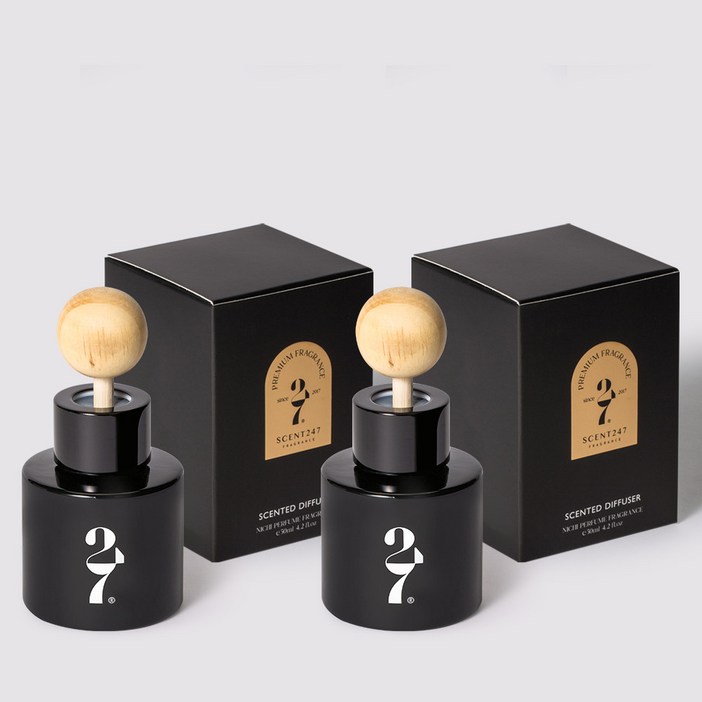 1+1 명품 백화점 차량용 방향제 베이 고급 벤츠 bmw 자동차 카 디퓨저 50ml, 2개