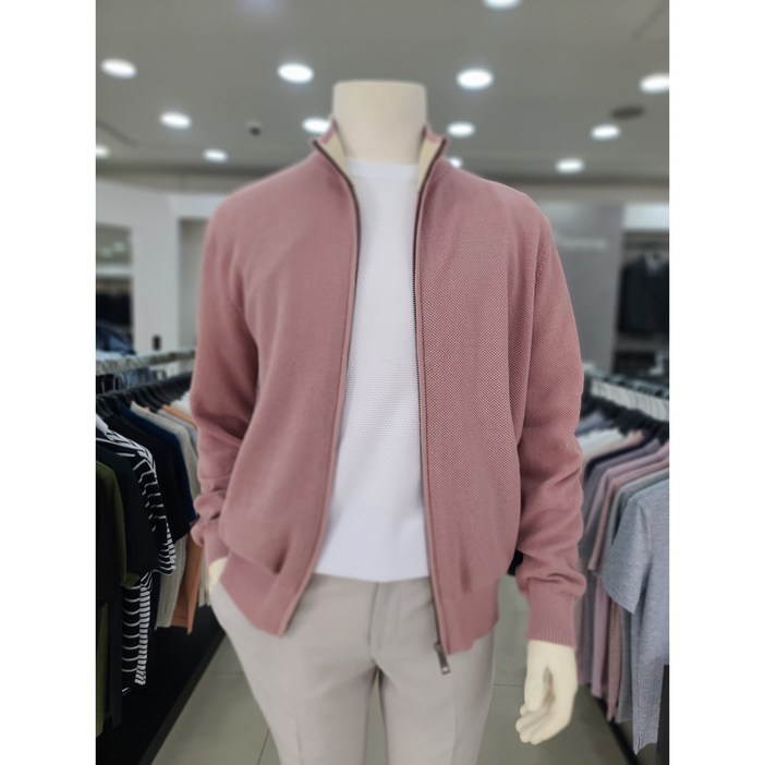 바쏘옴므 25SS 간절기 집업 가디건WSZ1WA92A
