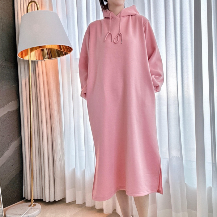쥐베리 자체제작 국내생산 오버핏 데일리 꾸안꾸 롱 기모 후드 원피스 쥐베리 자체제작 국내생산 오버핏 데일리 꾸안꾸 롱 기모 후드 원피스