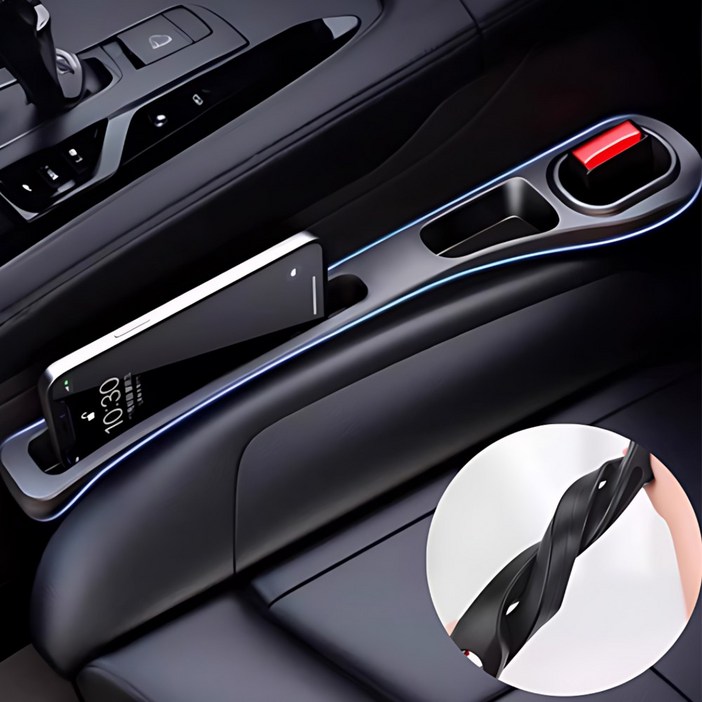 핏코드 전차종 호환 빈틈없이 수납 차량 틈새쿠션 2P