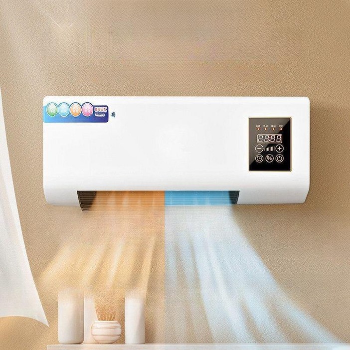 미니 선풍기 난방기 벽걸이 실외기 없는 냉방기 카라반 캠핑카 차박 자연풍