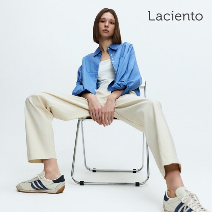 라씨엔토 26SS CLOUD 커브드 밴딩 팬츠 2종 블랙 공통  컬러 선택