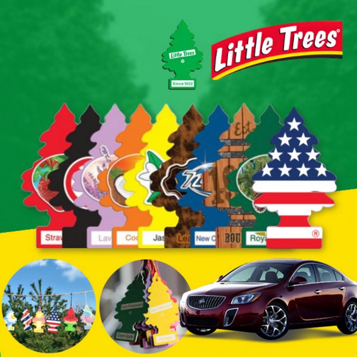 리갈 자동차 방향제의 아이콘 리틀트리 방향제 8개