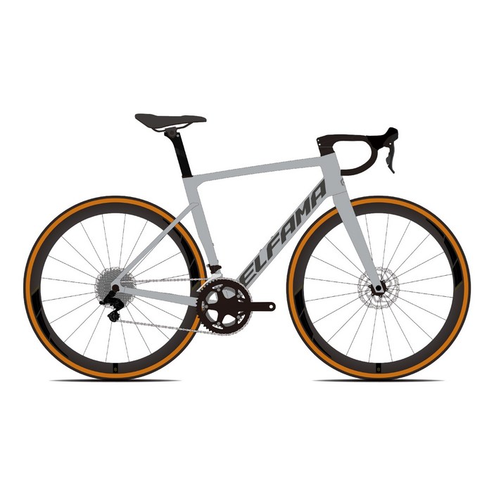 엘파마 에포카1 2세대 클라리스 16단 입문용 로드 자전거 사이클, 메테오라이트블랙, 1개