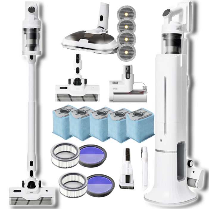 아이닉 무선청소기i50 아이타워 + UV 스팀 물걸레키트, 아이닉공식판매점(2시이전주문당일발송), 아이닉 무선청소기i50+UV스팀 물걸레키트
