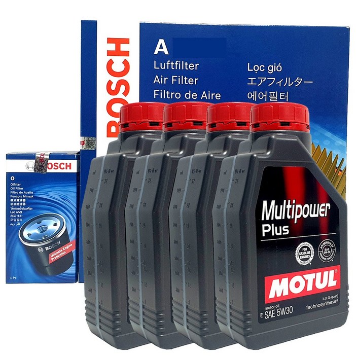 보쉬 QM6 2.0 Lpe 18년04 엔진오일 교환 셋트 필터 합성유 모튤 O1186A30425W30 4L, 4개, 5W30, 1L 보쉬 QM6 2.0 Lpe 18년04 엔진오일 교환 셋트 필터 합성유 모튤 O1186A30425W30 4L, 4개, 5W30, 1L