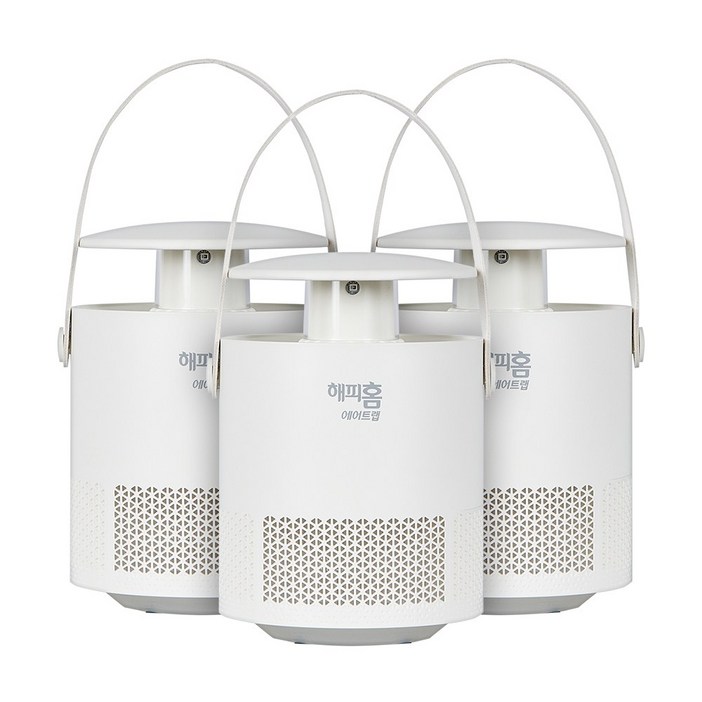 유한양행 해피홈 에어트랩 360 모기 포충기 3개