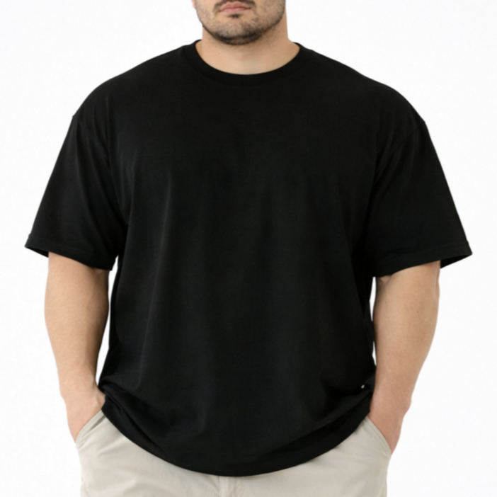 ESU 남자 머슬핏 반팔 티셔츠 빅사이즈 오버핏 짐웨어 L6XL 국내생산