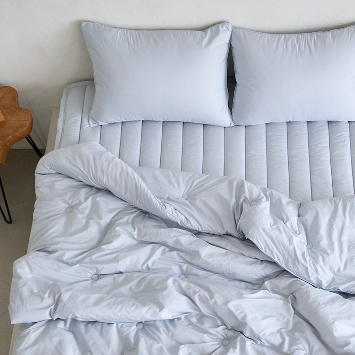 독일 피부과학인증 AllerX 더마 알러지케어 먼지없는 차렵 이불 간절기 가을 사계절 침구 세트