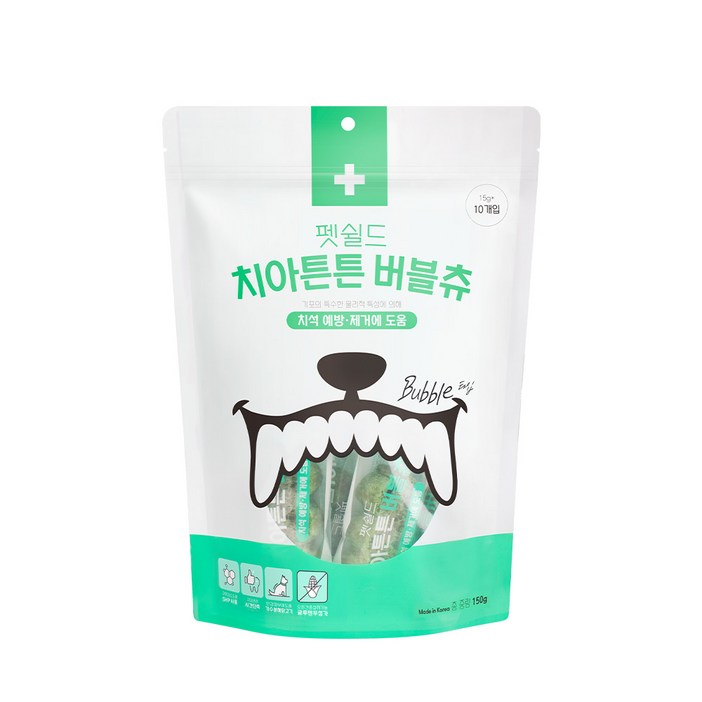 펫쉴드 치아튼튼 버블츄 펫쉴드 치아튼튼 버블츄