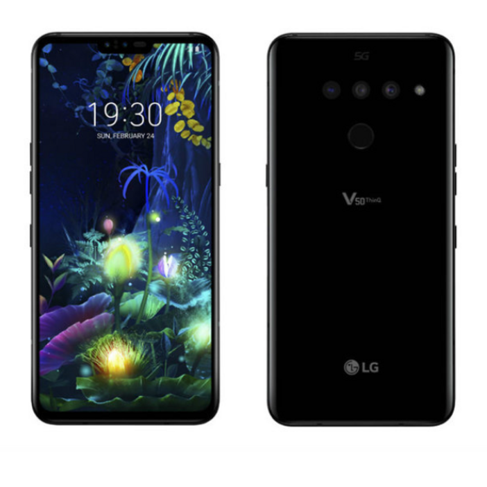 엘지 V50 가개통 미사용 새상품 공기계 V500, 아스트로 블랙듀얼스크린 포함, V50V500