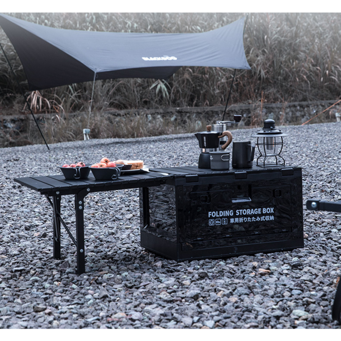 NABI CAMPING 양문형 오픈도어 멀티도어 폴딩박스 테이블 우드 상판 세트 NABI CAMPING 양문형 오픈도어 멀티도어 폴딩박스 테이블 우드 상판 세트