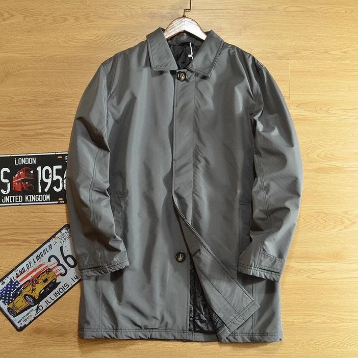 보그핏 M6177 방빈아우터  남성 신상 트렌치 데일리 겨울 아우터 반코트