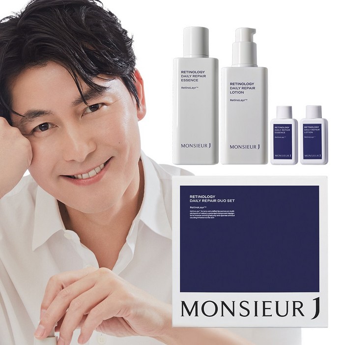 무슈제이 레티놀로지 흔적 모공 에센스 스킨 로션 세트(에센스 + 로션 + 샘플2종) 1개