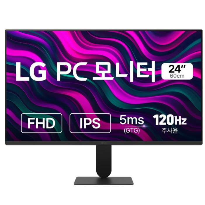LG전자 FHD PC 모니터, 24U411A, 60cm