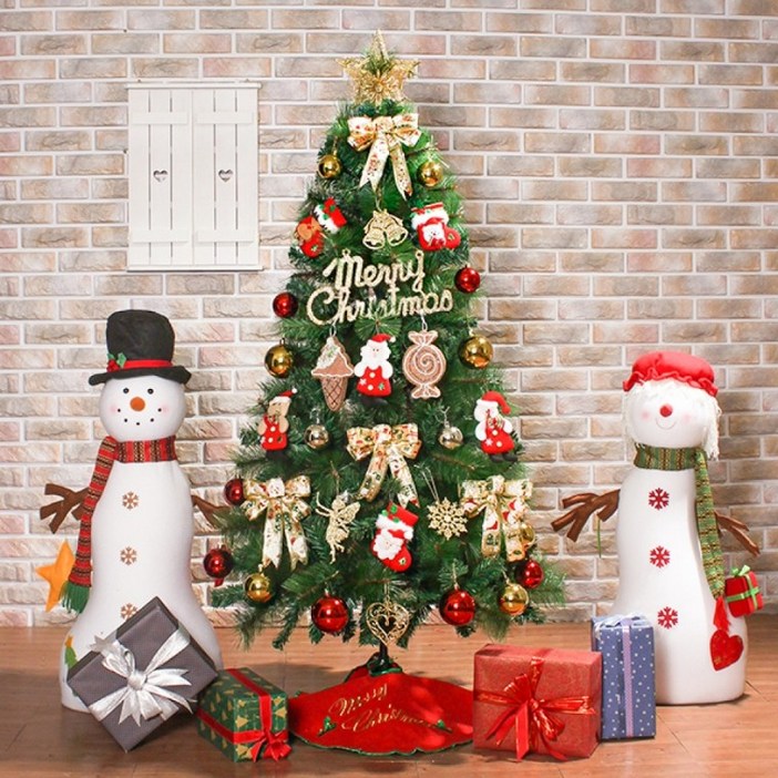 150cm 산타선물 풍성한 스카치 솔잎트리 풀세트 05876465B, 상세페이지 참조