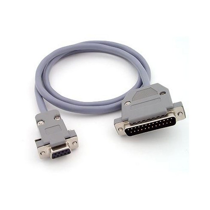 폴리샵 제작형 RS232 25핀(수)-9핀(암) 시리얼케이블(1M-15M)