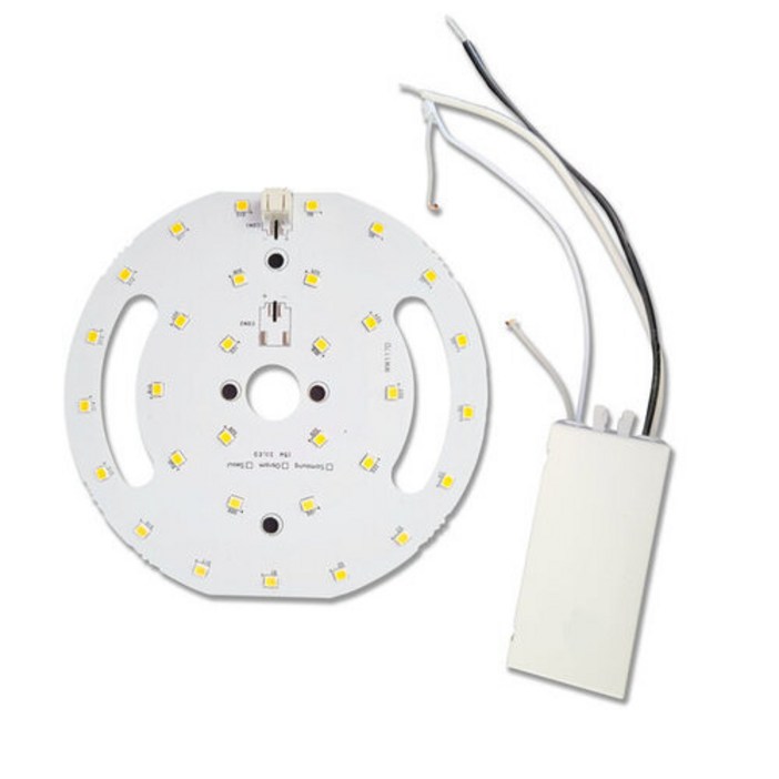 MD 원형 직부 모듈 세트 15W 백색 리폼 교체 LED MD 원형 직부 모듈 세트 15W 백색 리폼 교체 LED