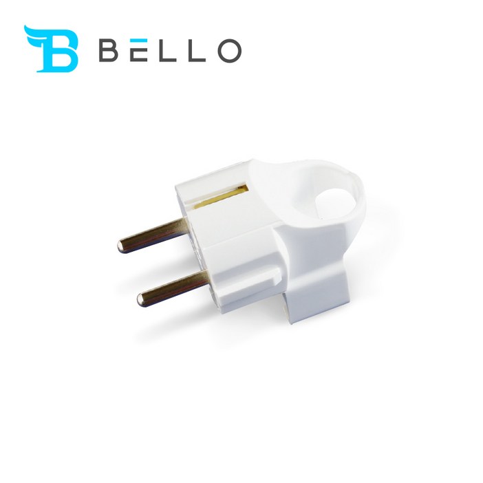 일신전기 ㄱ형 접지플러그 기역자 플러그, 49.2mm, 1개