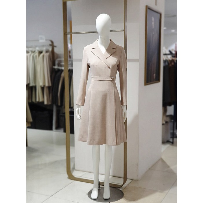 에꼴드파리 에꼴드파리  사이드 주름 원피스 19ZRB39WOAM19Z (P003481580)