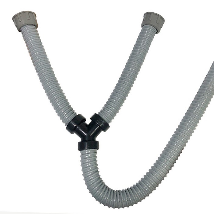 Y자형 싱크대 삼정 씽크대 Y자형 배수호스 Y자 교체용 배수구 교체 보수 씽크대 배관