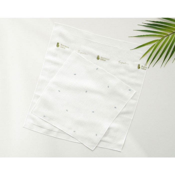 밤부베베 시그니처 이지 거즈손수건 10장