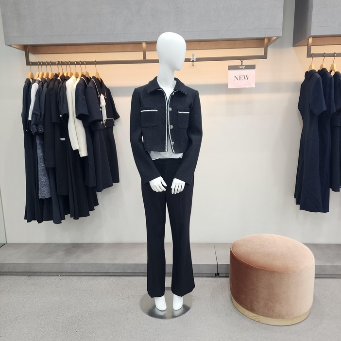 [로엠]카라 트위드 자켓(RMJKF23S51)