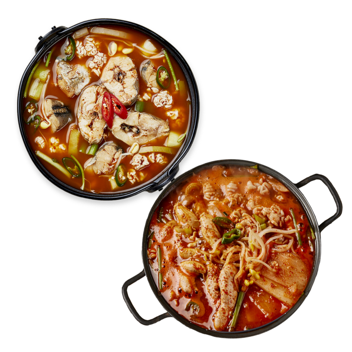 쿡솜씨알탕세트알고니탕동태탕 밀키트 4인분, 690g, 1개