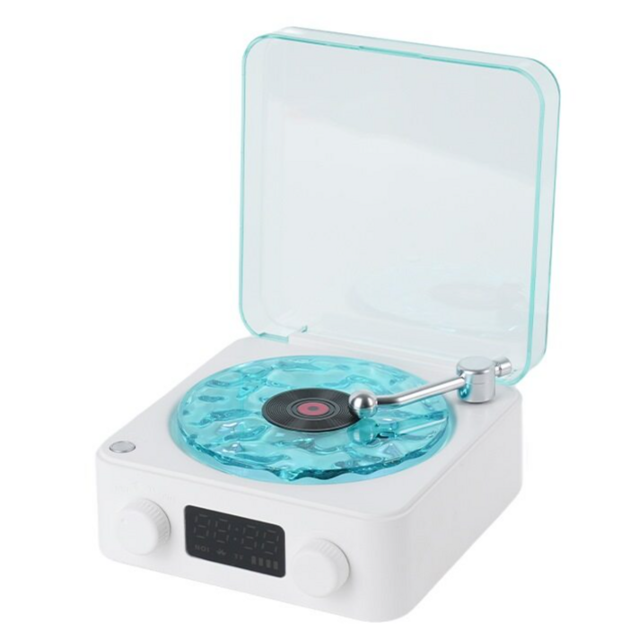 휴그 웨이브 블루투스 스피커 파도 무드등 ASMR 물결 조명, 웨이브 블루투스 스피커블루