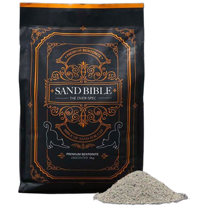 샌드바이블 먼지없는 벤토나이트 고양이 모래 무향