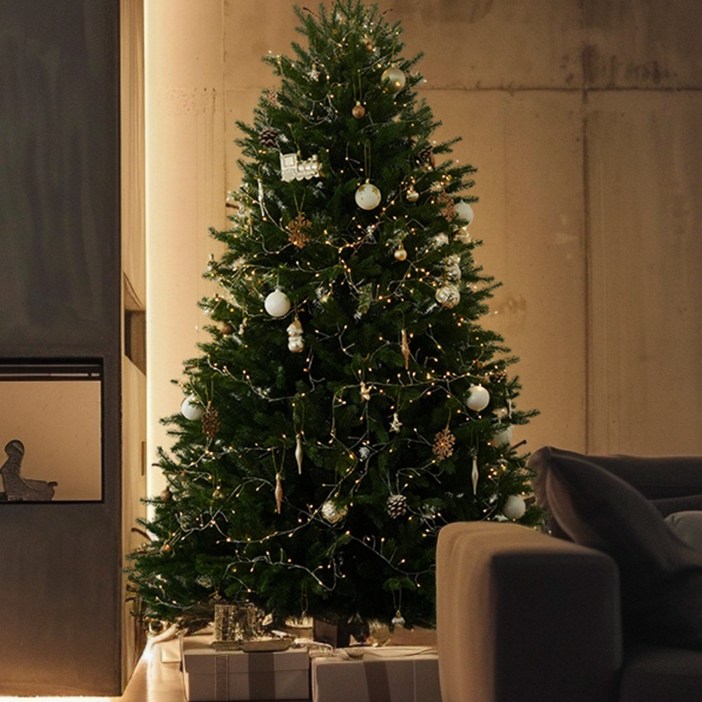 크라운트리 크리스마스 프리미엄 리얼 전나무 대형 트리 고급 트리가방 증정