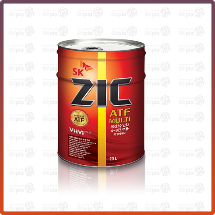 ZIC ATF MULTI 20L 자동미션오일 미션오일, 1개, 공용
