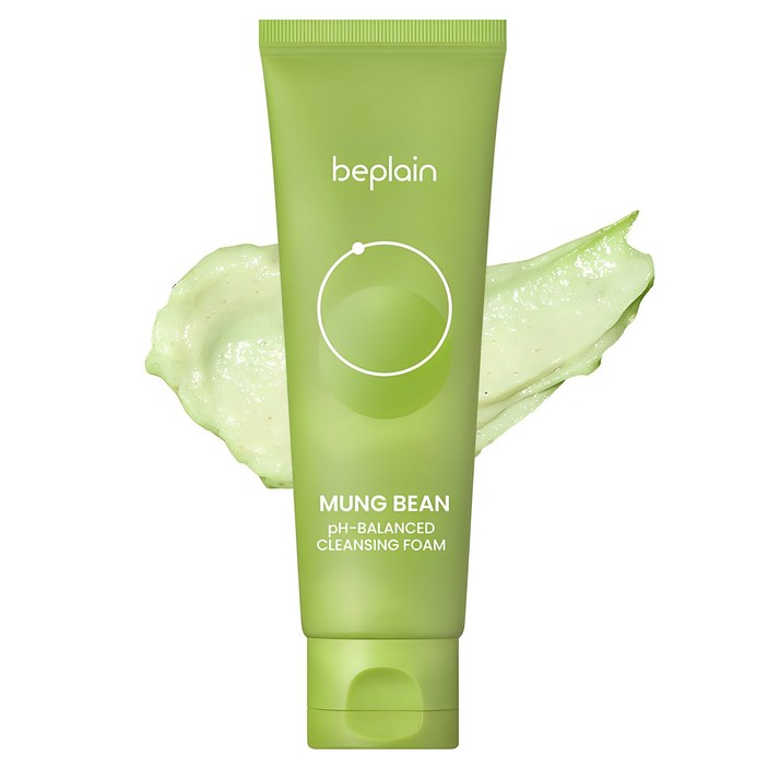 [비건뷰티] 비플레인 녹두 약산성 클렌징폼, 80ml, 1개