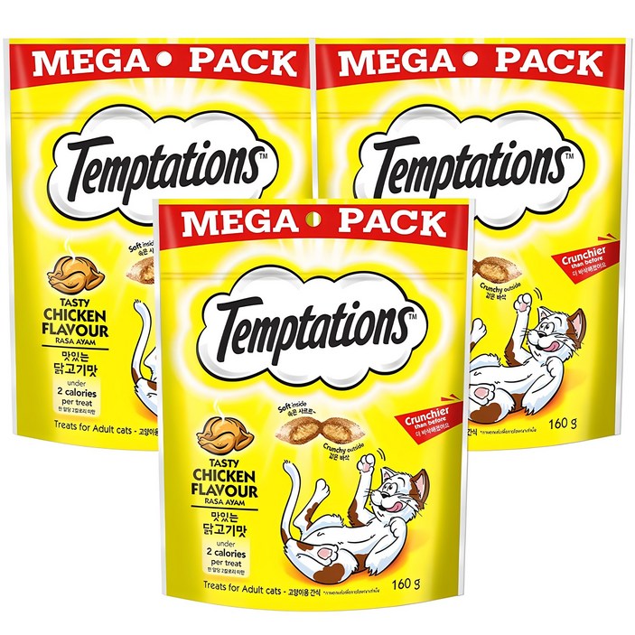 템테이션 고양이 메가팩 스낵 간식