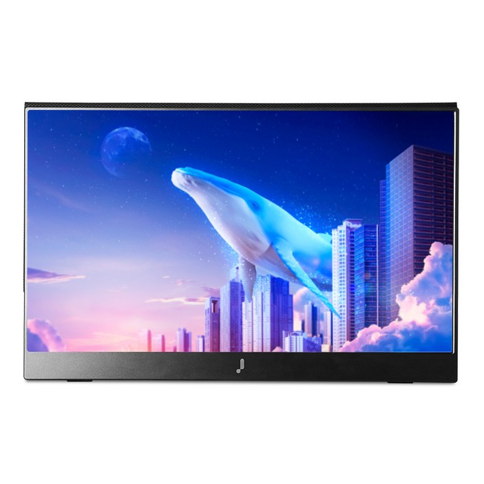 주연테크 FHD LED IPS 60Hz 스피커내장 포터블 휴대용 모니터 캐리뷰