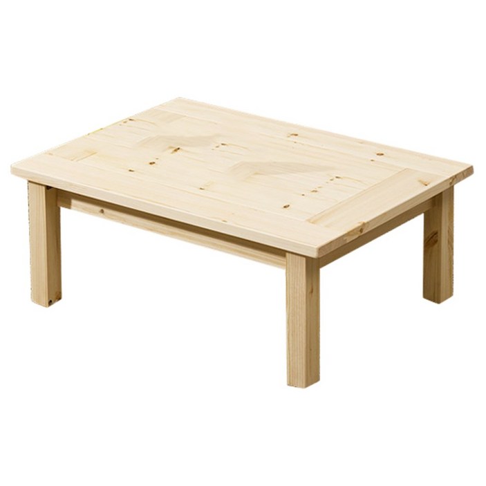 포메리트 편백나무 접이식 테이블 800, 원목