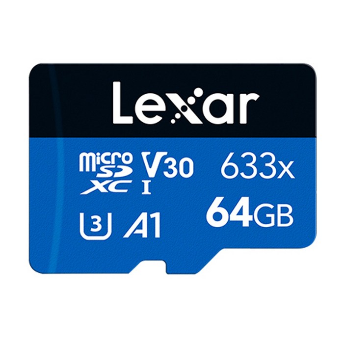 렉사 메모리 카드 SD 마이크로 고프로 블랙박스 HighPerformance microSDXC UHSI 633배속