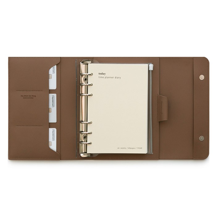 퍼니메이드 가죽 만년형 타임플래너 다이어리 + 속지 세트