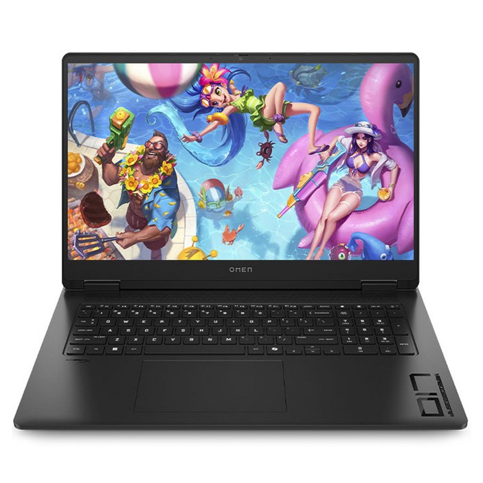 HP 2025 오멘 17 라이젠 AI 라이젠 AI 300 시리즈 지포스 RTX 5060, Shadow Black, 512GB, 16GB, WIN11 Home, 17-db1007AX