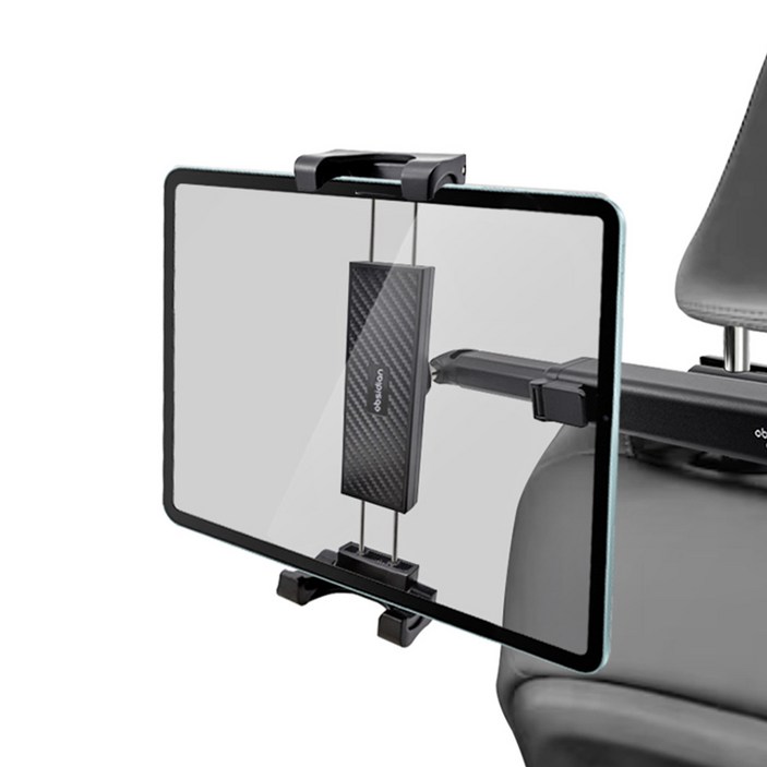 옵시디언 차량용 태블릿 핸드폰 헤드레스트 거치대, 1개, 혼합색상