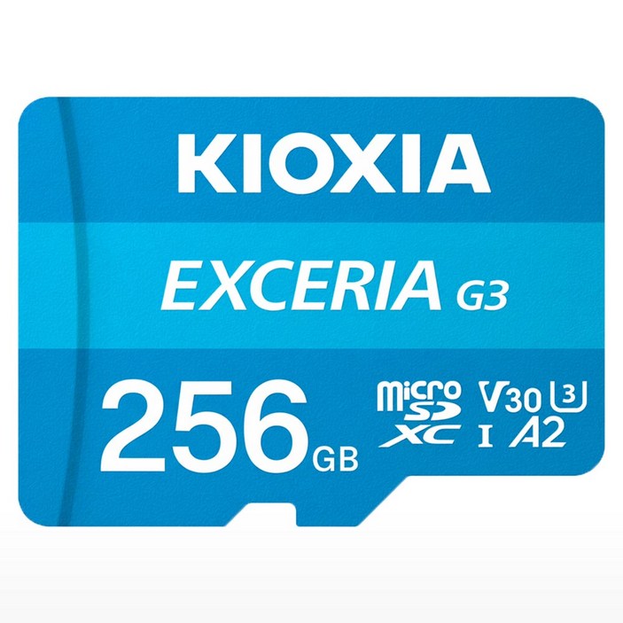 키오시아 EXCERIA 마이크로 메모리 카드 홈캠 블랙박스 CCTV SD LMEX3L256GG4