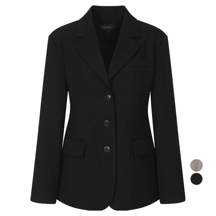올리브데올리브 여성용 싱글 테일러드 자켓